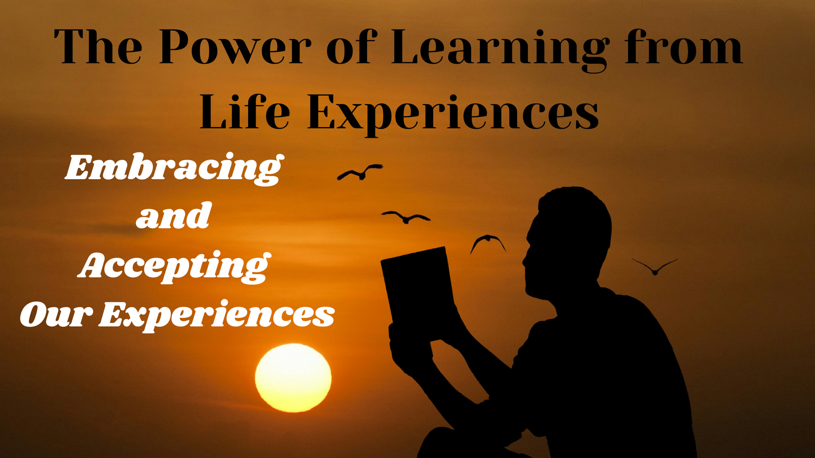 The Power of Learning from Life Experiences: 3. Embracing and Accepting Our Experiences