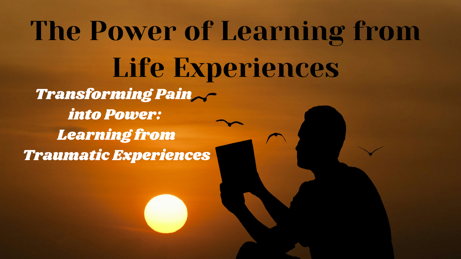 The Power of Learning from Life Experiences: 8.Transforming Pain into Power: Learning from Traumatic Experiences